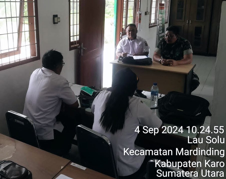 Danramil 09/Laubaleng Hadiri Rakor Pertanian Bahas Pompanisasi, Pupuk, dan Optimalisasi Lahan